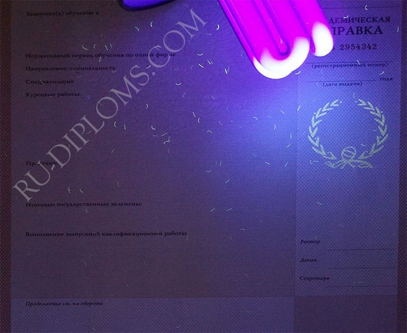 Академическая справка   Академическая справка